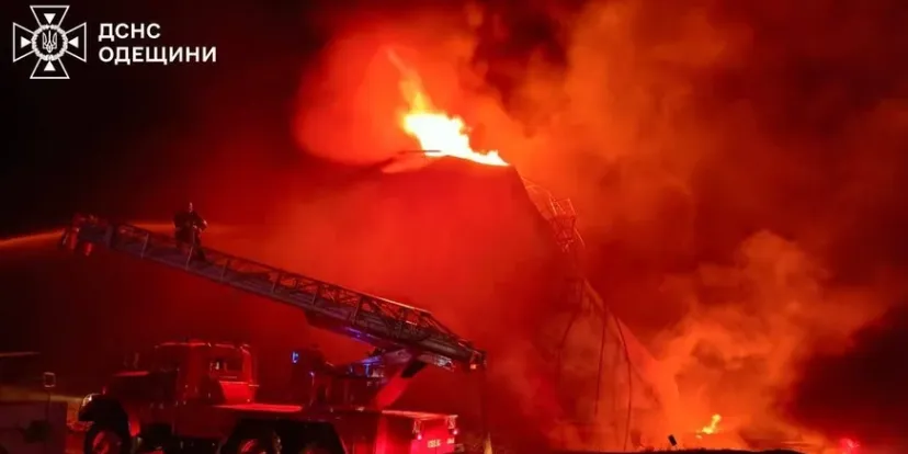 Russian drone attack ‘disables’ tanker in Ukrainian port