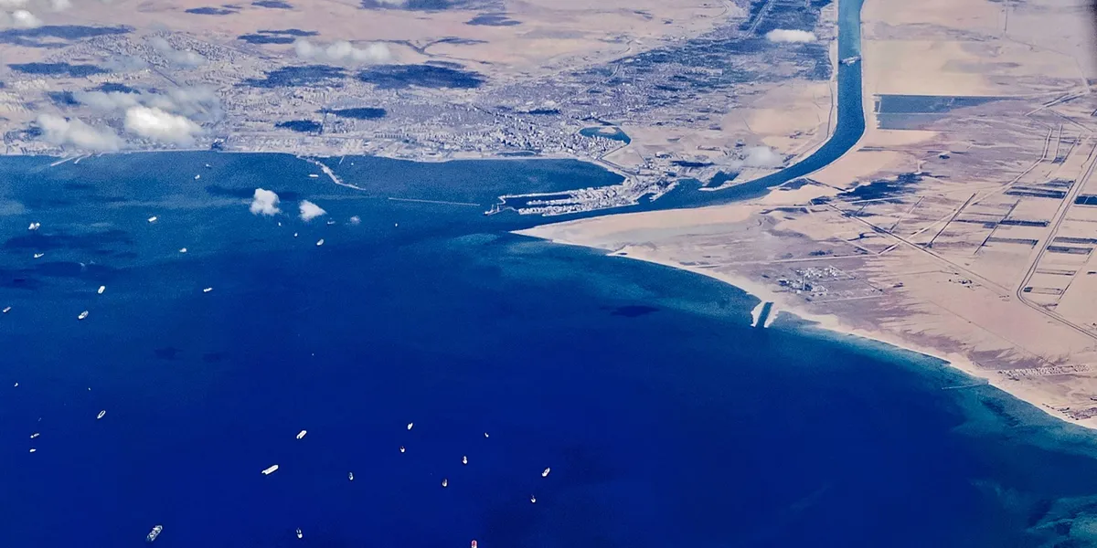 Suez Canal blocked after sanctioned tanker carrying Russian oil grounded in key waterway