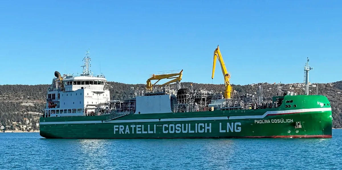 Fratelli Cosulich confirms Petronas charter on second LNG bunker vessel