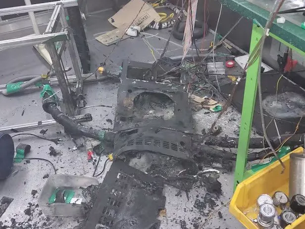 Five people injured in explosion at hydrogen fuel-cell lab in