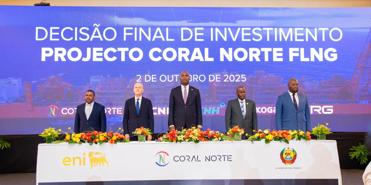 Eni reaches FID on Mozambique FLNG project