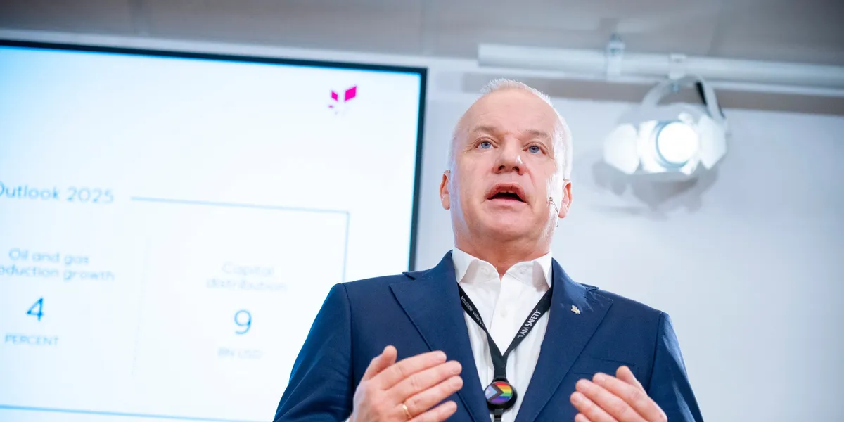 Equinor-sjefen jobber med tunge strategiske prosesser: Vil bli tusenvis av færre ansatte