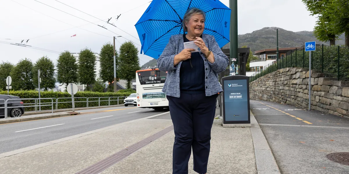 Solberg om amerikanske reaksjoner: – Derfor så viktig at vi holder oss unna å politisere Oljefondet