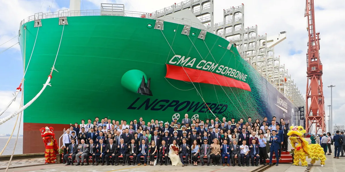 CMA CGM opts for LNG fuelling on its latest ultra-large container ships