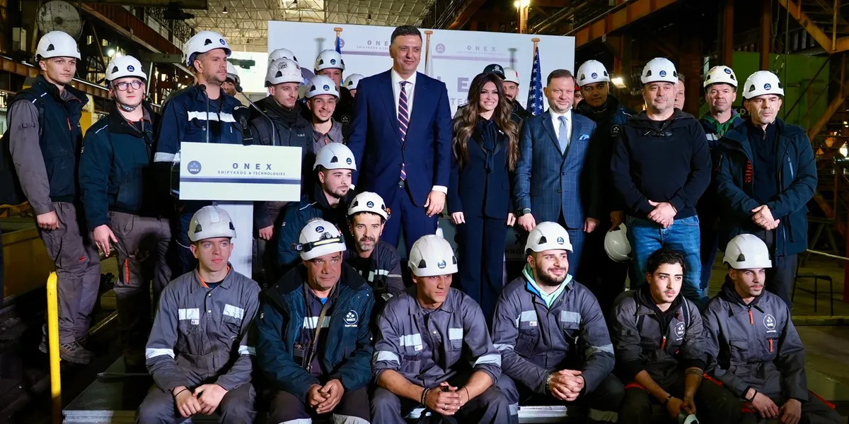 Greek shipbuilding makes a comeback with newbuilding order at US-backed yard