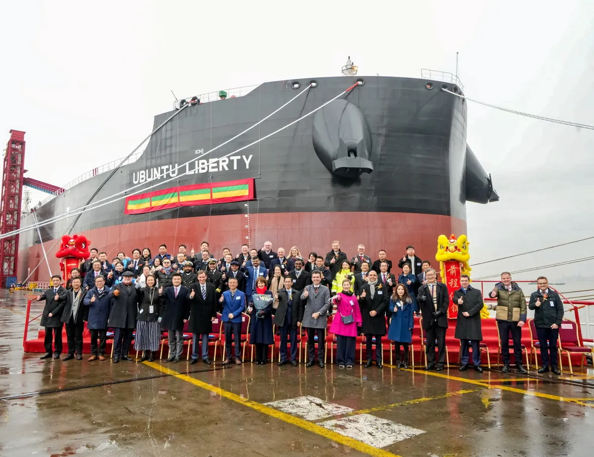 Anglo American's new capesize dual-fuelled fleet clocks up