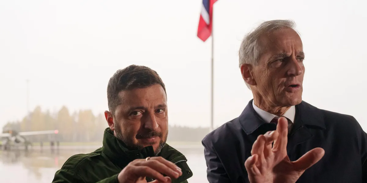 Støre og Zelenskyj diskuterte Trumps forslag til våpenhvile