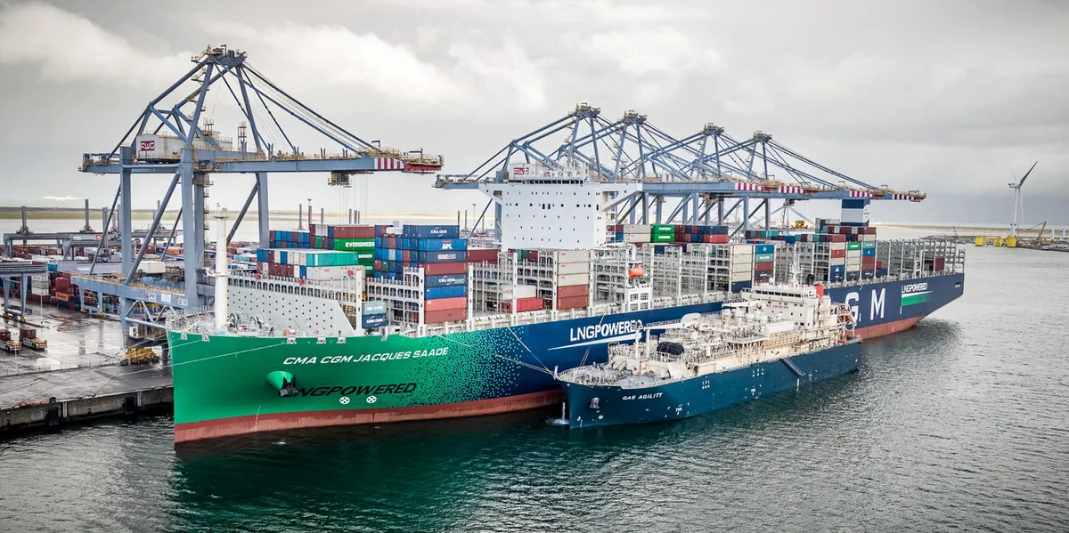 CMA CGM eyes switch to LNG from methanol for dual-fuel container ship ...