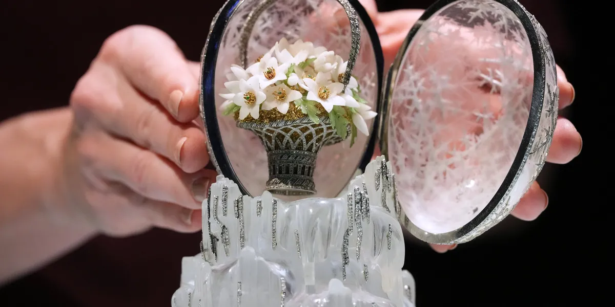 Fabergé-egg ventes å selge for over 270 mill.
