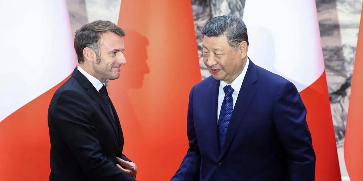 Macron advarer Xi: – Ubalansen er uholdbar
