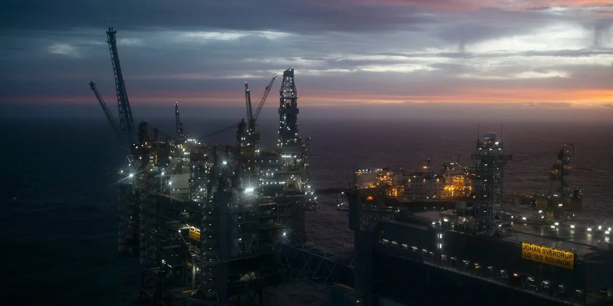 Tungt fall for oljeaksjer