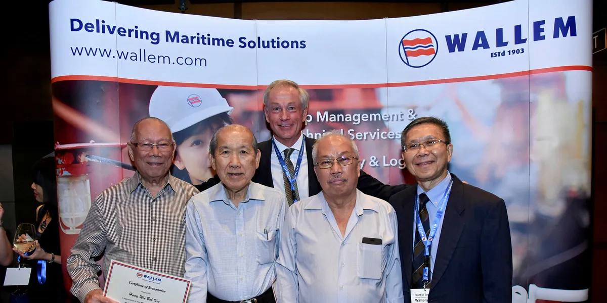 Wallem celebrates 60 years in Singapore