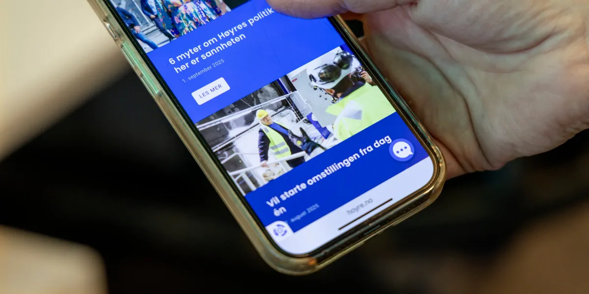 Høyre utsatt for cyberangrep – mistenker pro-russisk gruppe