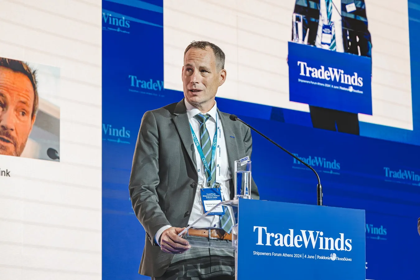 WinGD chief executive Dominik Schneiter.