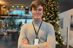 Martin Grøntvedt Larsen har akkurat tatt fagbrev i industriell matproduksjon. Lærlingtiden har han tatt hos Salmar.