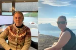 Søstrene Marianne Bendiksen (30) t.v. og Ellen Margrethe Bendiksen (33) tok over etter moren, Elisabeth Balteskard, som var daglig leder både i Northern Lights Salmon og driftselskapet Trollvika.