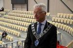 Ordfører i Vestland fylke, Jon Askeland (Sp) var med på å åpne den store messen Havexpo på tirsdag.