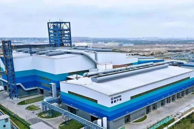 The Zhanjiang steelmaking complex