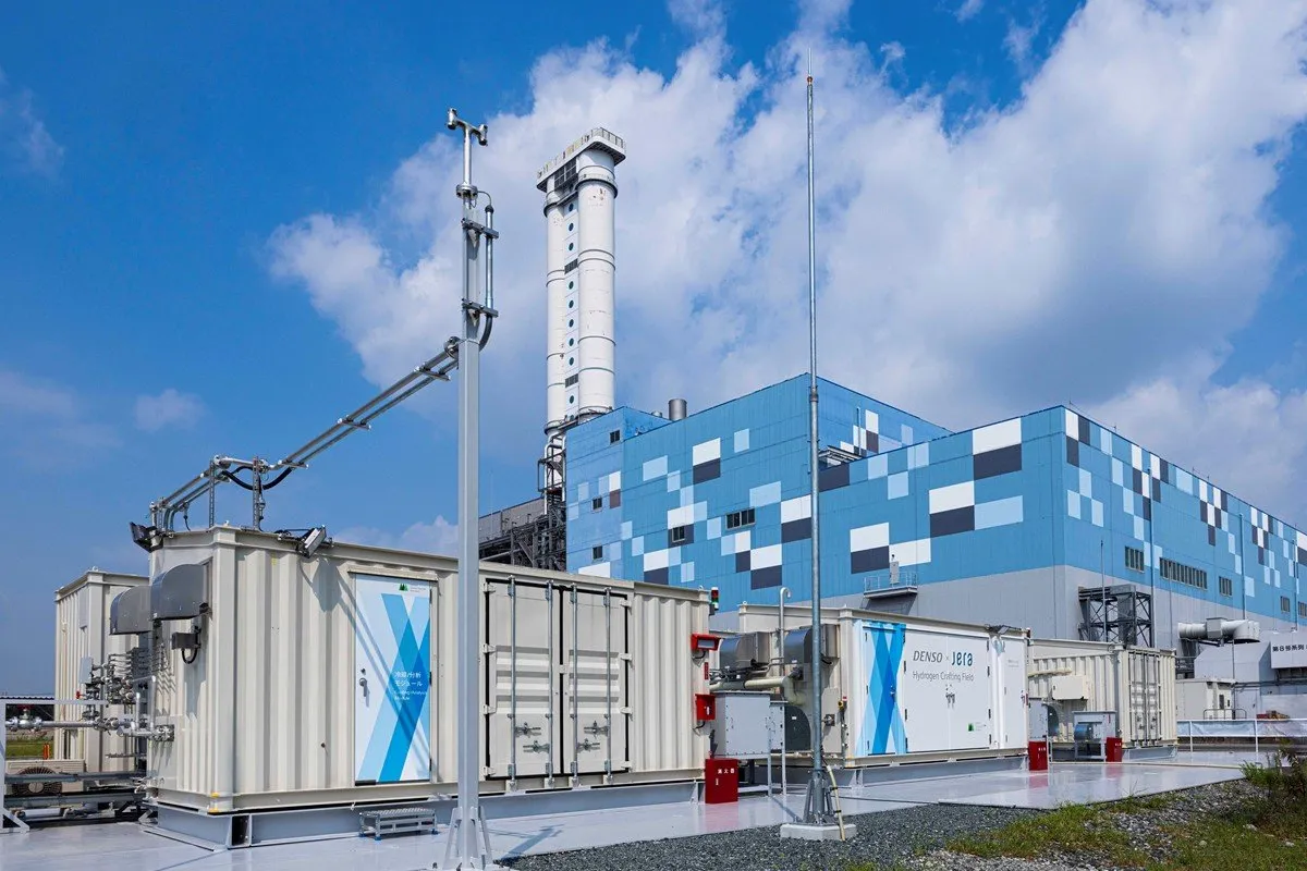 The SOE equipment at the Shin-Nagoya gas-fired power plant in the city of Nagoya, Japan.