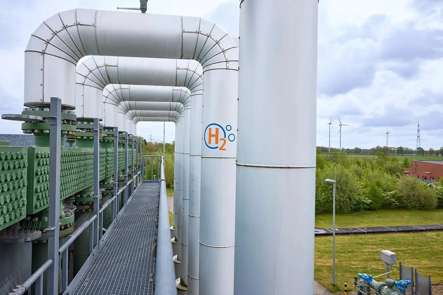 Hydrogen pipelines
