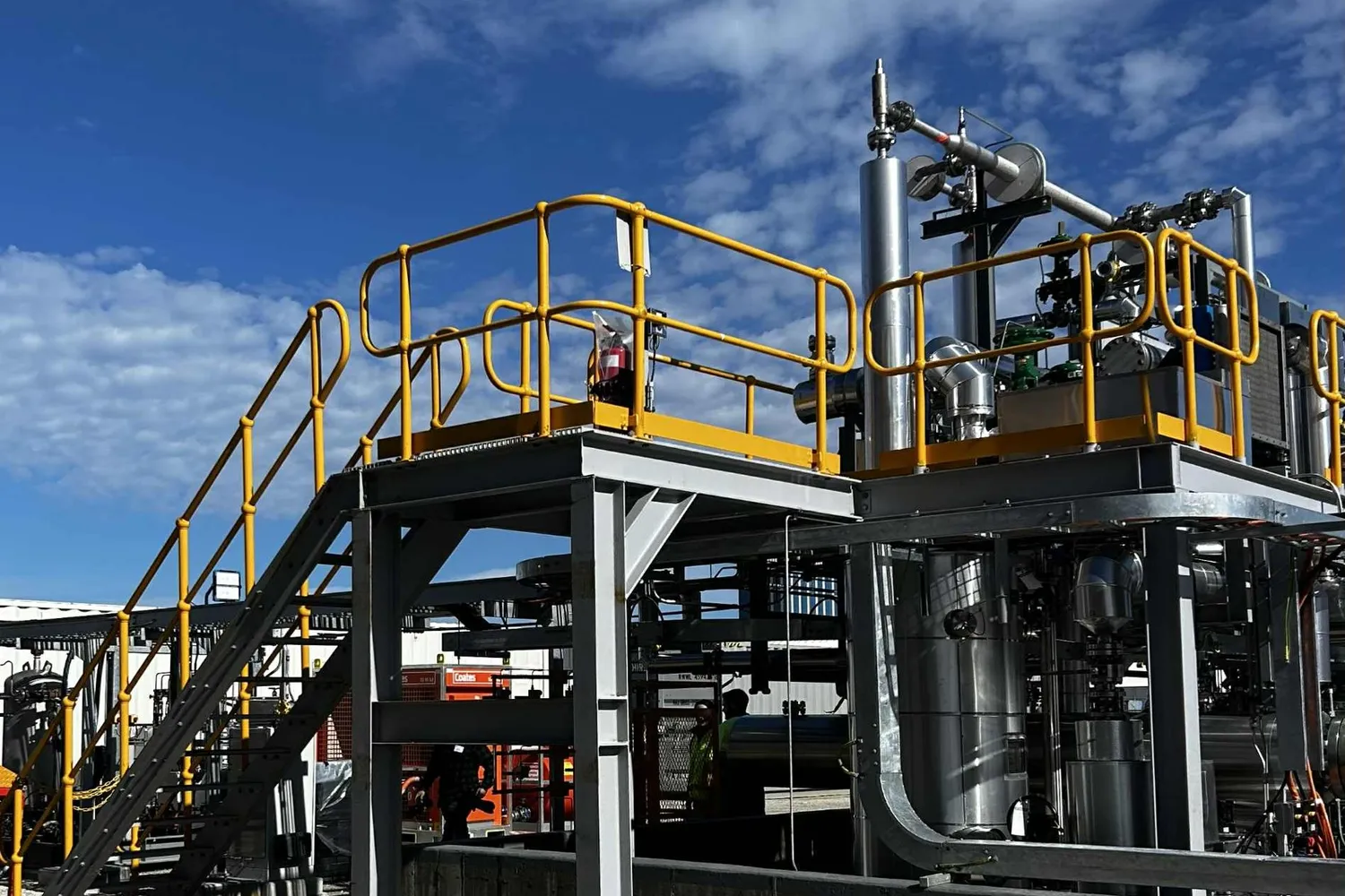 The pilot plant in Western Australia