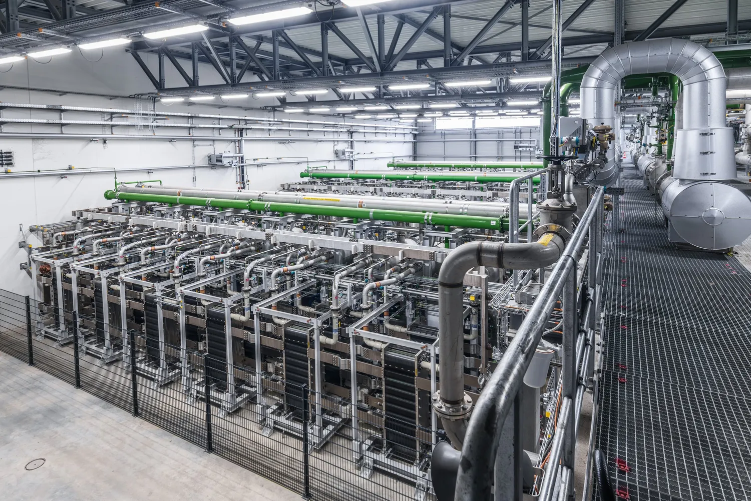 BASF's 54MW electrolyser in Ludwigshafen, Germany.