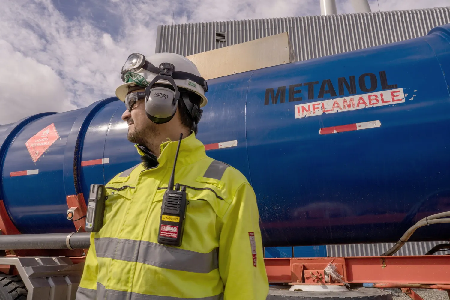 Methanol is generally considered to be more flammable than ethanol.