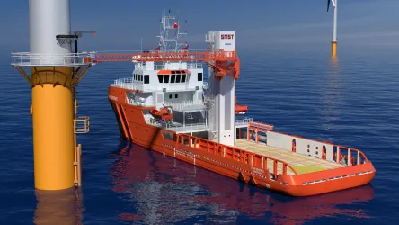 Sentinel Marine orders up to four new offshore support ships