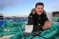 Daglig leder i resirkuleringsselskapet Nofir Øistein Aleksandersen. Selskapet har kommet seg tilbake igjen til et overskudd i løpet av 2020.