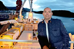 Bilde tatt i lykkeligere tider: Gründer og styreleder Roger Halsebakk i Sølvtrans.